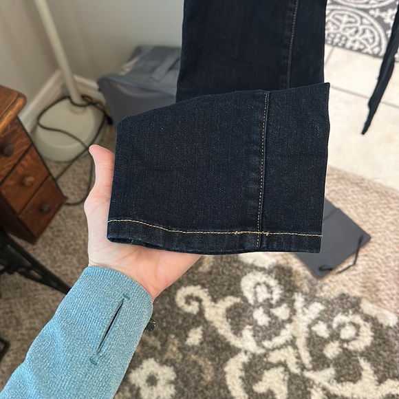 Mission Mid-Rise Straight Dark Wash Denim 00L - Picture 3 of 4